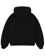 BLACK ZIP-UP