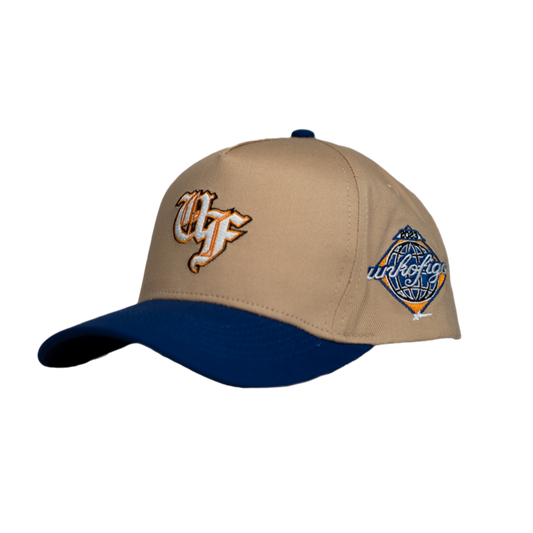 BLUE MONOGRAM CAP
