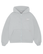 GREY ZIP-UP