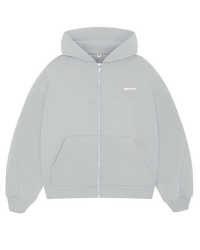 GREY ZIP-UP