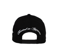 BLACK MONOGRAM CAP