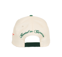 GREEN MONOGRAM CAP