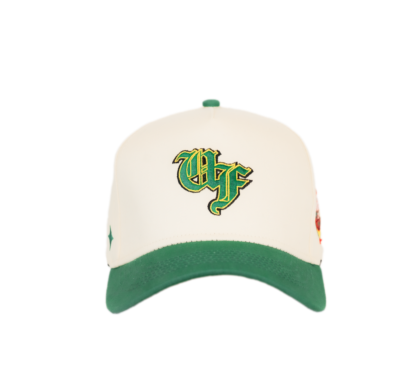 GREEN MONOGRAM CAP