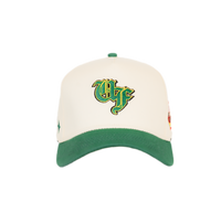 GREEN MONOGRAM CAP