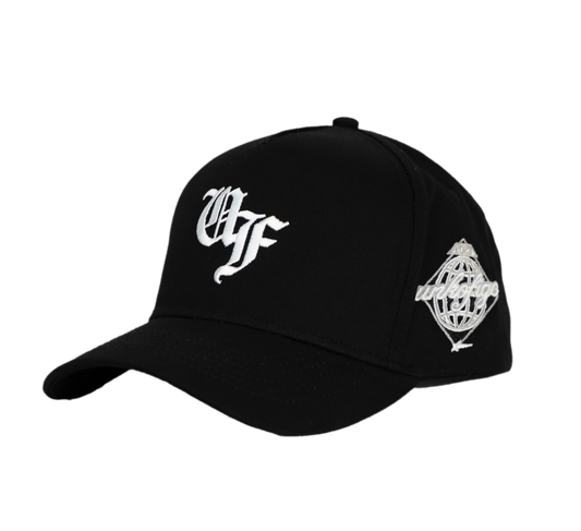BLACK MONOGRAM CAP
