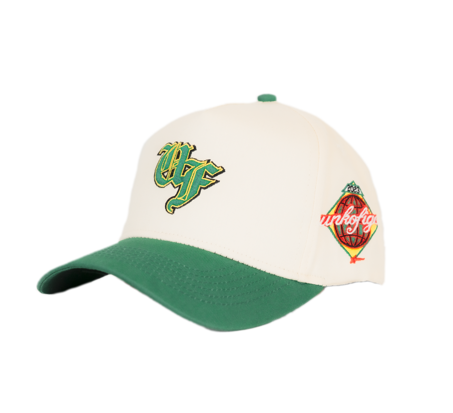 GREEN MONOGRAM CAP