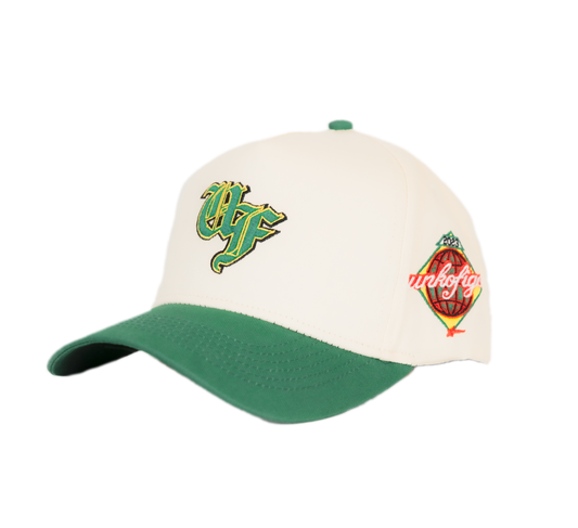 GREEN MONOGRAM CAP