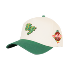 GREEN MONOGRAM CAP