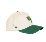 GREEN MONOGRAM CAP